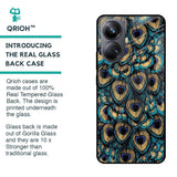 Peacock Feathers Glass case for Realme 10 Pro Plus 5G