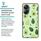 Avocado Green Glass Case For Realme 10 Pro Plus 5G
