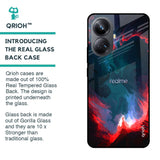 Brush Art Glass Case For Realme 10 Pro Plus 5G