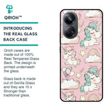Balloon Unicorn Glass case for Realme 10 Pro Plus 5G
