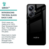 Jet Black Glass Case for Realme 10 Pro Plus 5G