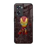 Angry Baby Super Hero OPPO A77s Glass Back Cover Online