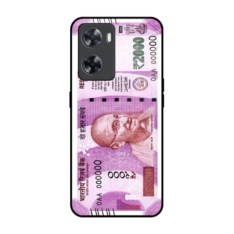 Stock Out Currency OPPO A77s Glass Back Cover Online