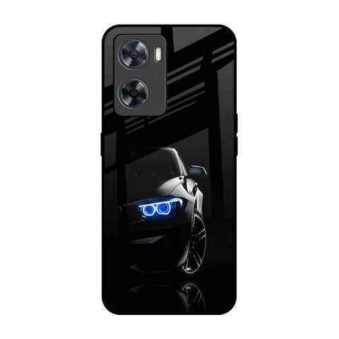 Car In Dark OPPO A77s Glass Back Cover Online