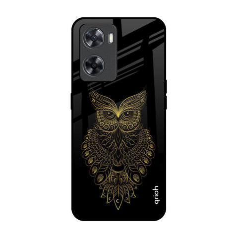 Golden Owl OPPO A77s Glass Back Cover Online