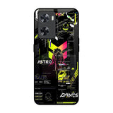 Astro Glitch OPPO A77s Glass Back Cover Online