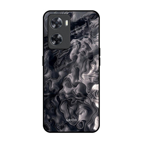Cryptic Smoke OPPO A77s Glass Back Cover Online