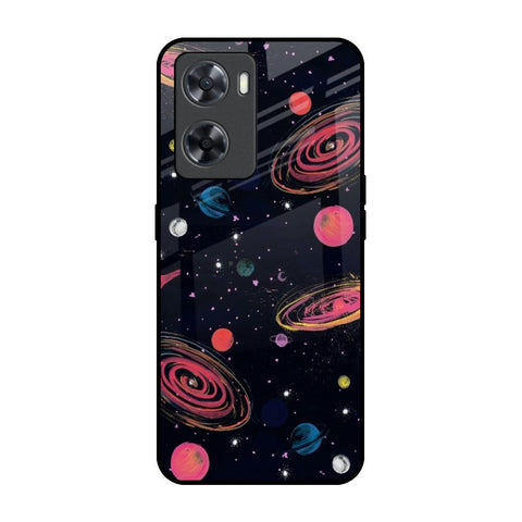 Galaxy In Dream OPPO A77s Glass Back Cover Online