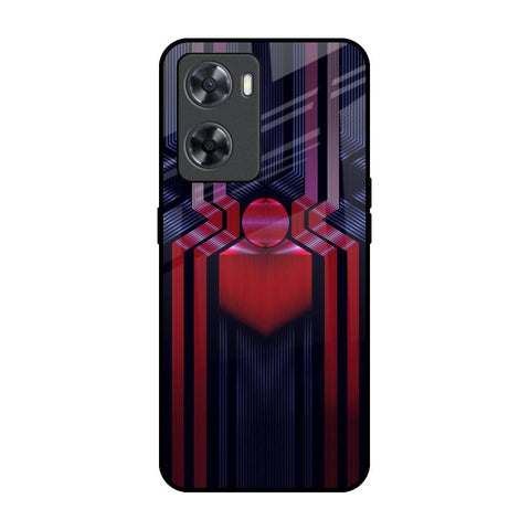 Super Art Logo OPPO A77s Glass Back Cover Online