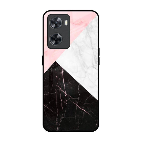 Marble Collage Art OPPO A77s Glass Back Cover Online