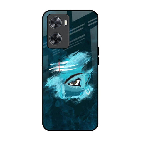 Power Of Trinetra OPPO A77s Glass Back Cover Online