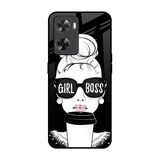 Girl Boss OPPO A77s Glass Back Cover Online