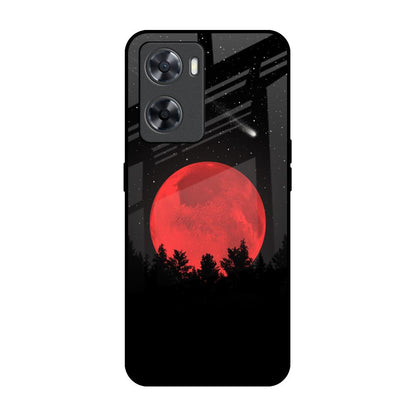 Moonlight Aesthetic OPPO A77s Glass Back Cover Online