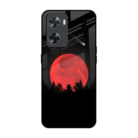 Moonlight Aesthetic OPPO A77s Glass Back Cover Online