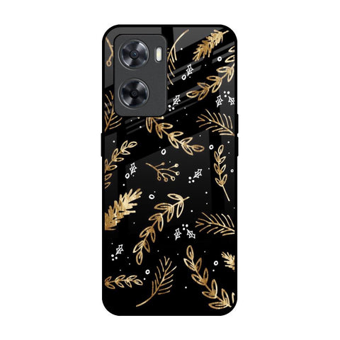 Autumn Leaves OPPO A77s Glass Back Cover Online