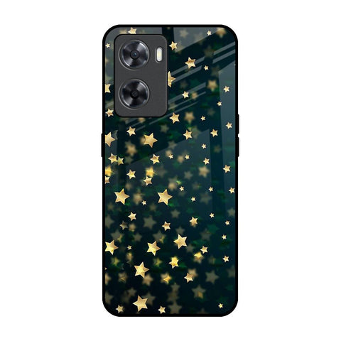 Dazzling Stars OPPO A77s Glass Back Cover Online