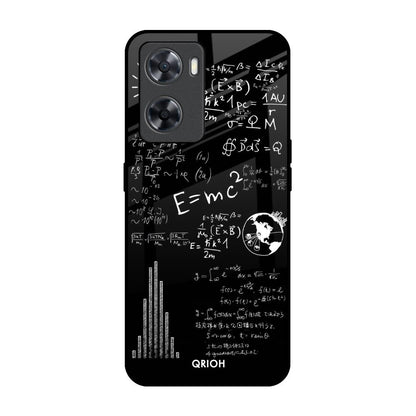 Funny Math OPPO A77s Glass Back Cover Online