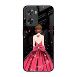 Fashion Princess OPPO A77s Glass Back Cover Online