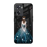 Queen Of Fashion OPPO A77s Glass Back Cover Online