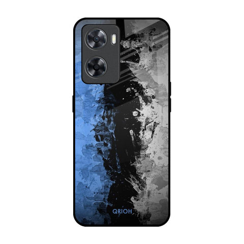 Dark Grunge OPPO A77s Glass Back Cover Online