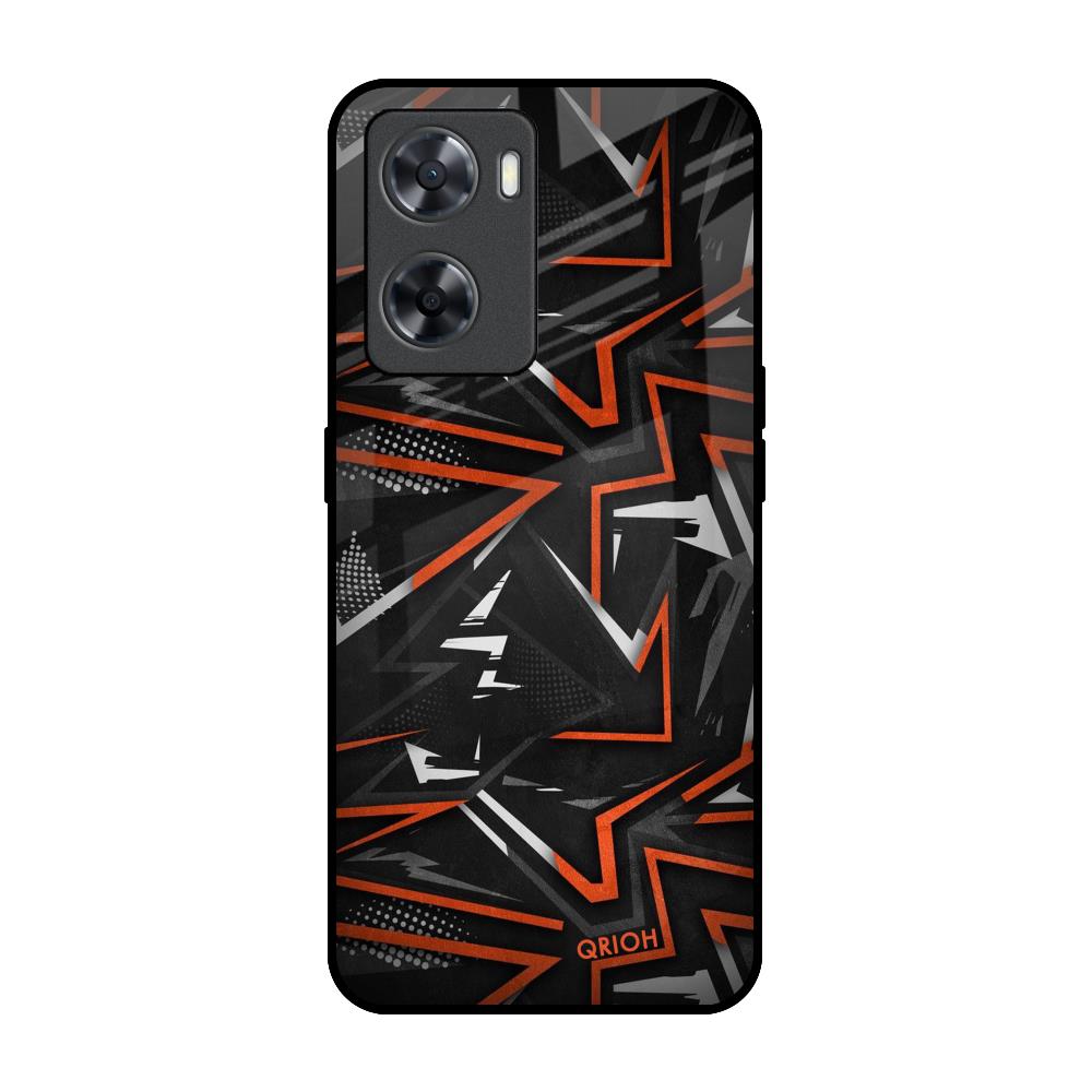 Vector Art OPPO A77s Glass Back Cover Online