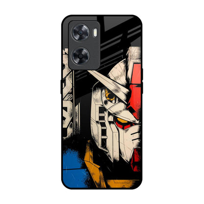 Transformer Art OPPO A77s Glass Back Cover Online