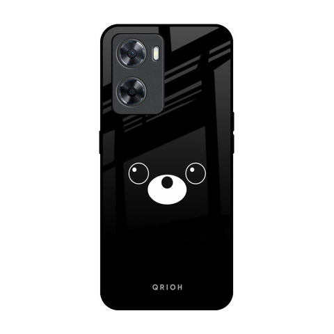 Cute Bear OPPO A77s Glass Back Cover Online