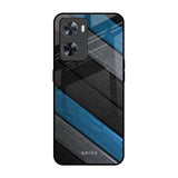 Multicolor Wooden Effect OPPO A77s Glass Back Cover Online