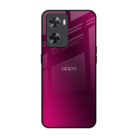 Pink Burst OPPO A77s Glass Back Cover Online