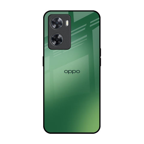 Green Grunge Texture OPPO A77s Glass Back Cover Online