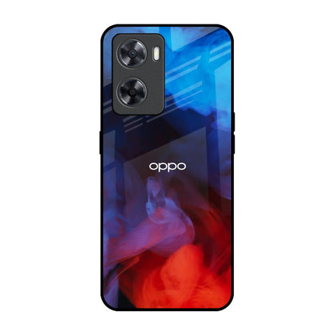 Dim Smoke OPPO A77s Glass Back Cover Online