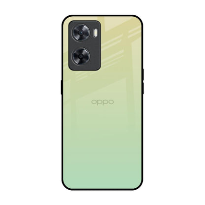 Mint Green Gradient OPPO A77s Glass Back Cover Online