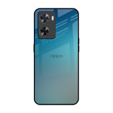 Sea Theme Gradient OPPO A77s Glass Back Cover Online