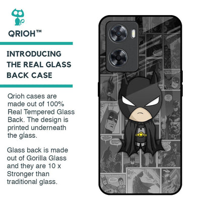 Cartoon Art Glass Case for OPPO A77s