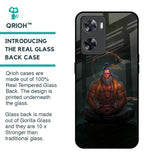 Lord Hanuman Animated Glass Case for OPPO A77s
