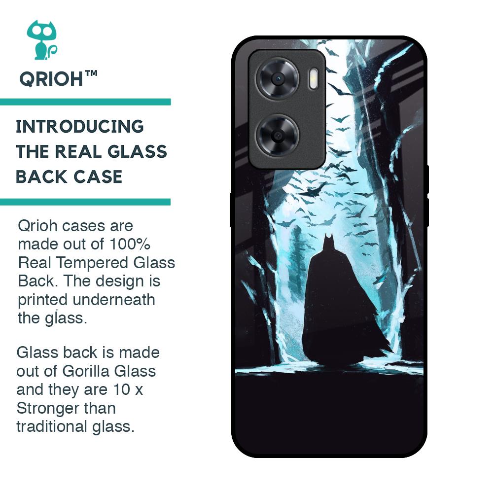 Dark Man In Cave Glass Case for OPPO A77s