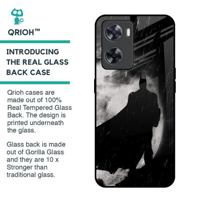 Dark Warrior Hero Glass Case for OPPO A77s