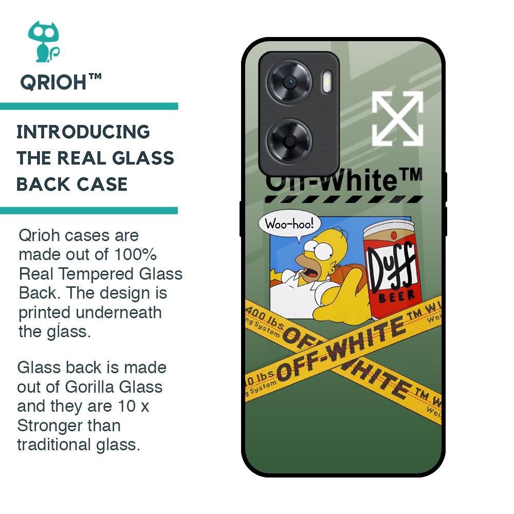 Duff Beer Glass Case for OPPO A77s