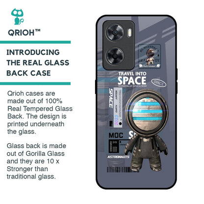 Space Travel Glass Case for OPPO A77s