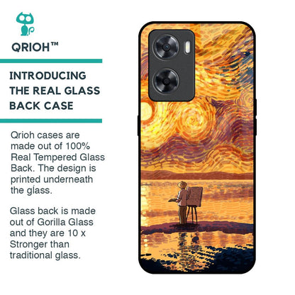 Sunset Vincent Glass Case for OPPO A77s