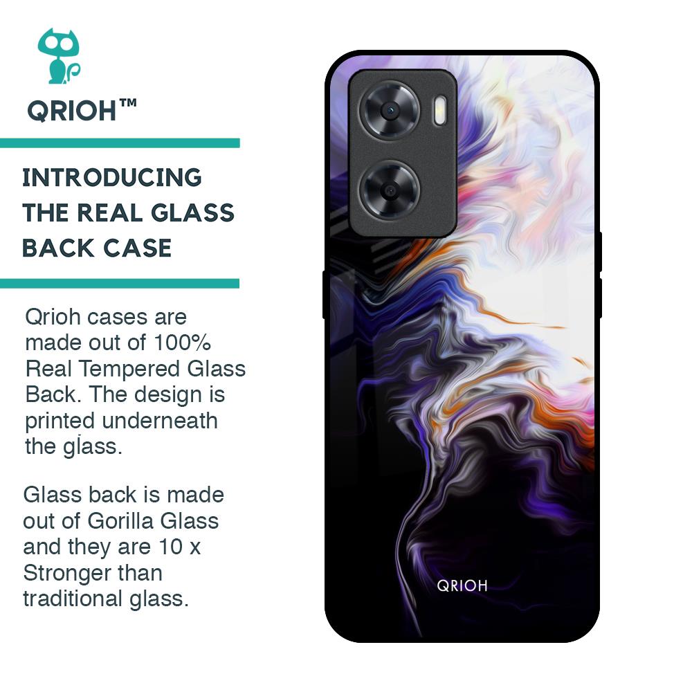 Enigma Smoke Glass Case for OPPO A77s