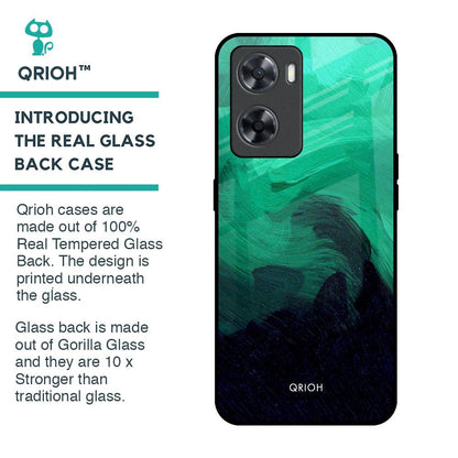 Scarlet Amber Glass Case for OPPO A77s