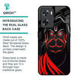 Lord Hanuman Glass Case For OPPO A77s