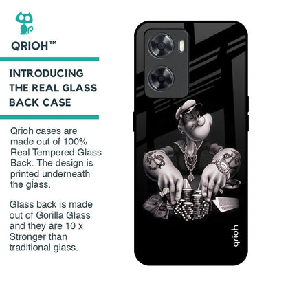 Gambling Problem Glass Case For OPPO A77s