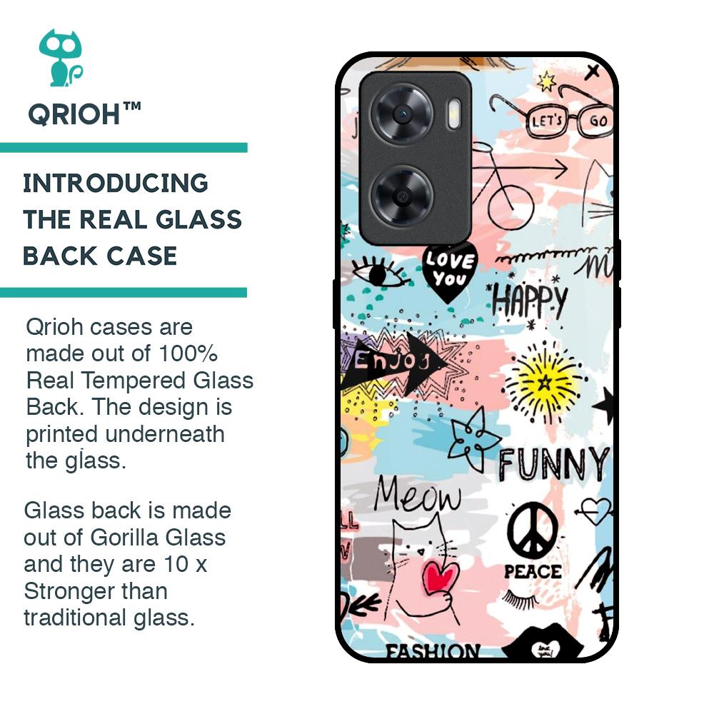 Just For You Glass Case For OPPO A77s