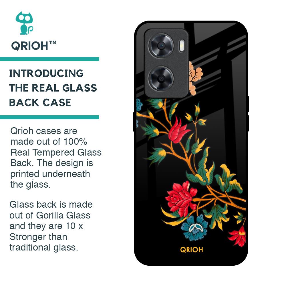 Dazzling Art Glass Case for OPPO A77s