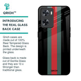 Vertical Stripes Glass Case for OPPO A77s