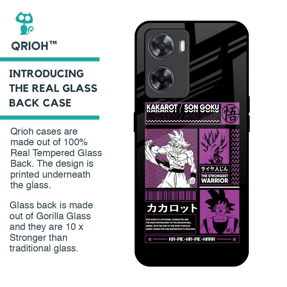 Strongest Warrior Glass Case for OPPO A77s