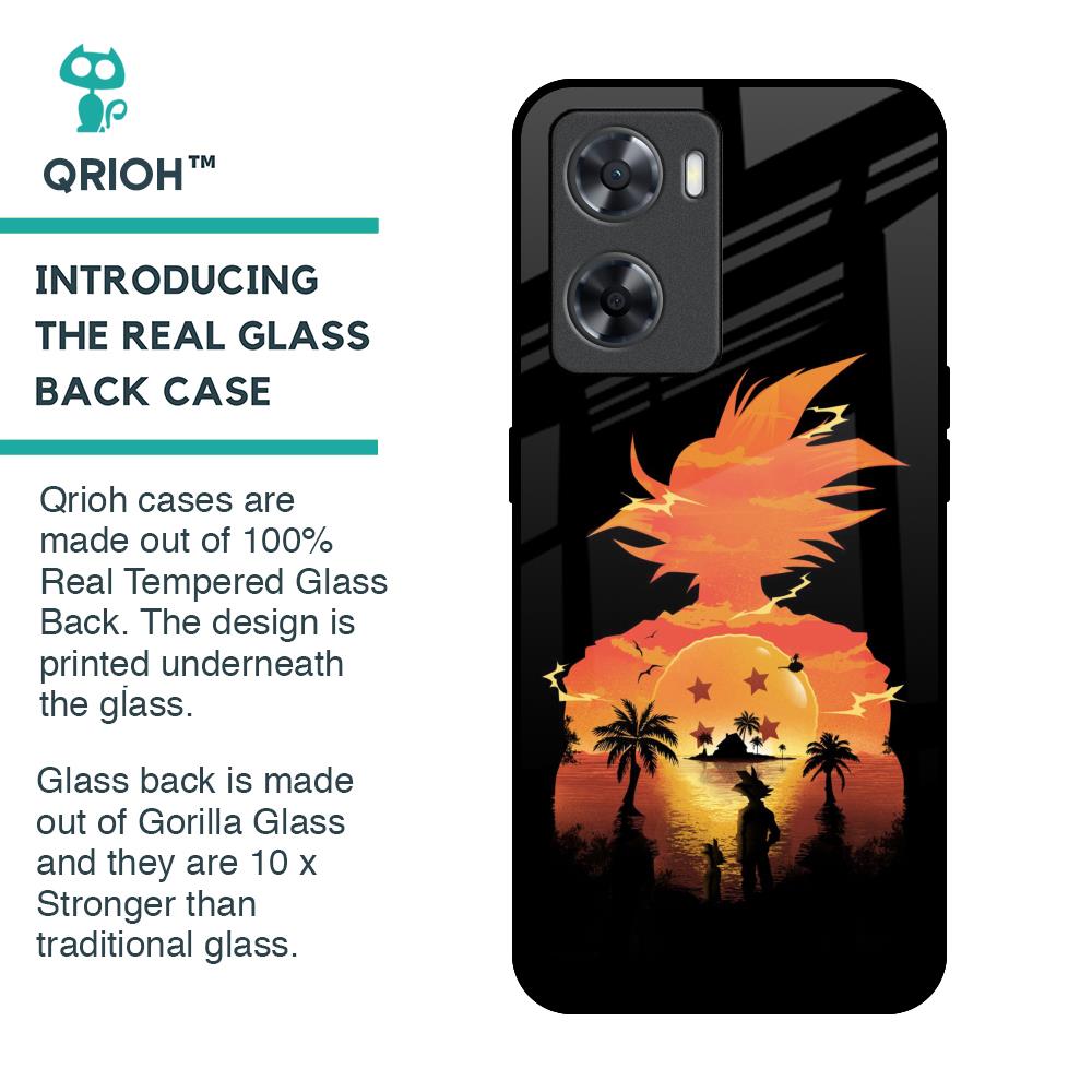 Japanese Paradise Glass Case for OPPO A77s
