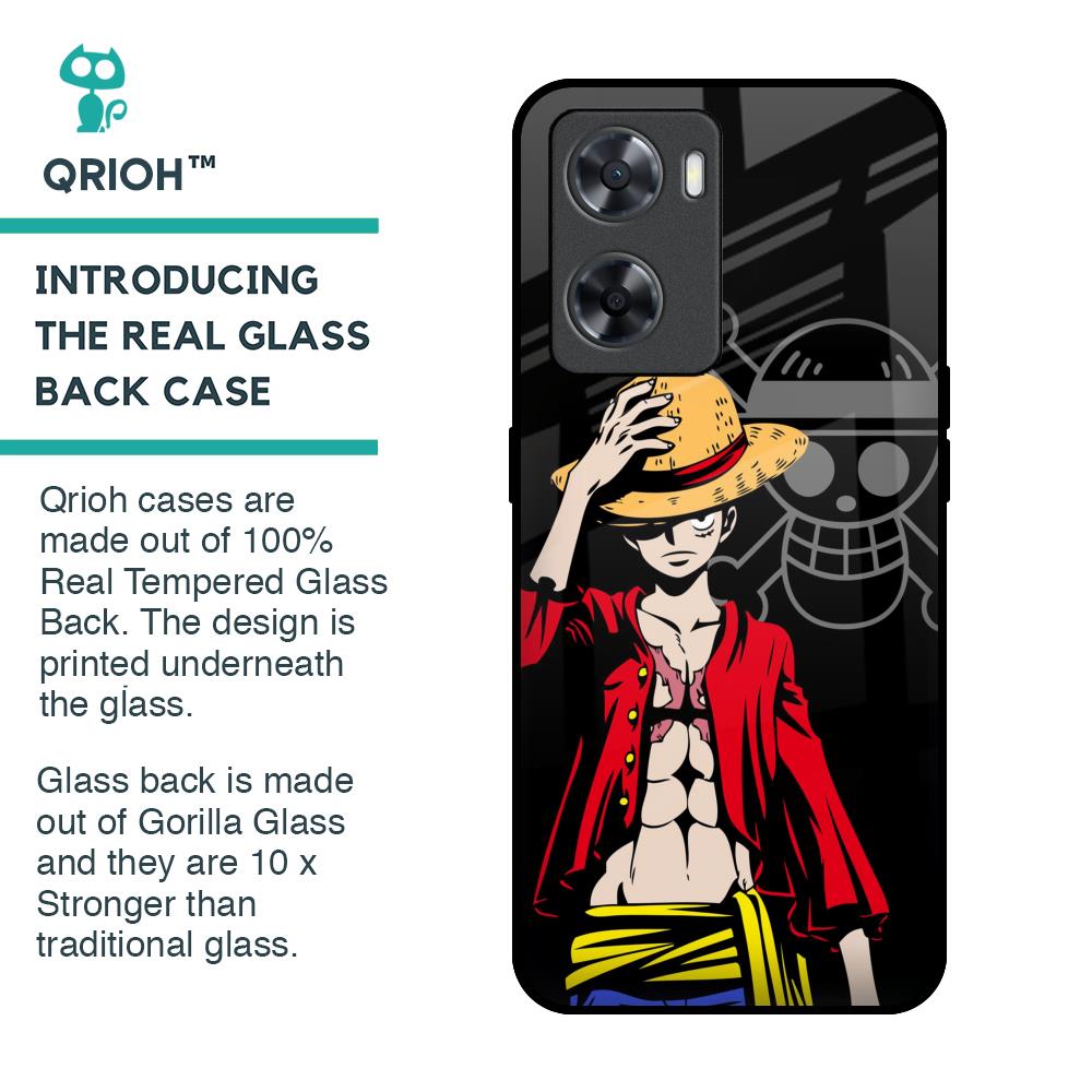 Hat Crew Glass Case for OPPO A77s